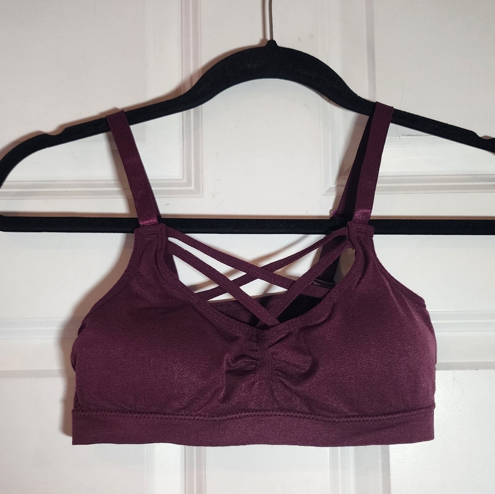 Women's Plum Strappy Bralette No Size Fits XS/S